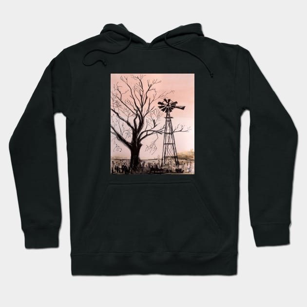 Big Bend National Park Art Hoodie by serjbondjazz